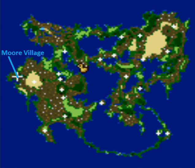 Moore Village Map Location